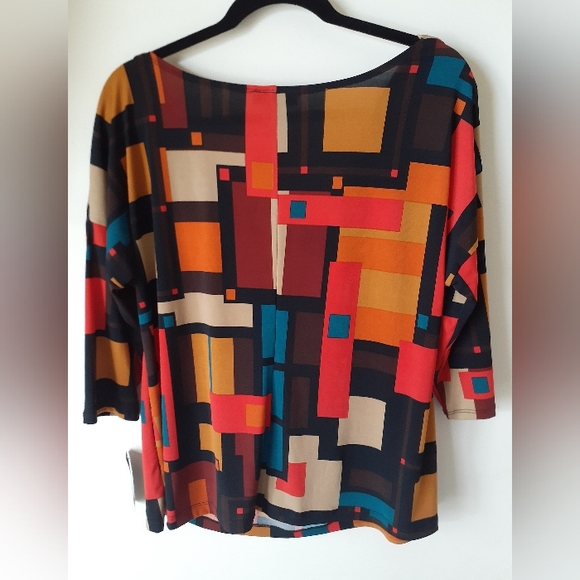 AGB Woman Blouse Size 1 X - Picture 2 of 4